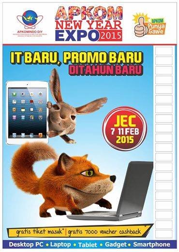 Pameran Komputer Jogja Apkom New Year Expo 2015