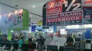 Pameran Mega Bazaar komputer maret 2015 jogja