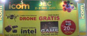 Pameran ICOM Jogja Expo Center Jec Mei 2015