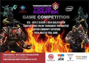 Lomba Kompetisi Dota Pameran Komputer