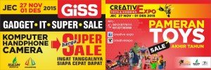 Pameran Gadget IT Show & Sale (GISS) JEC