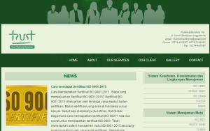 Website Konsultan ISO Jogja