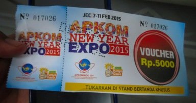 Pameran Komputer JEC Jogja Apkom New Year Expo Februari 2016